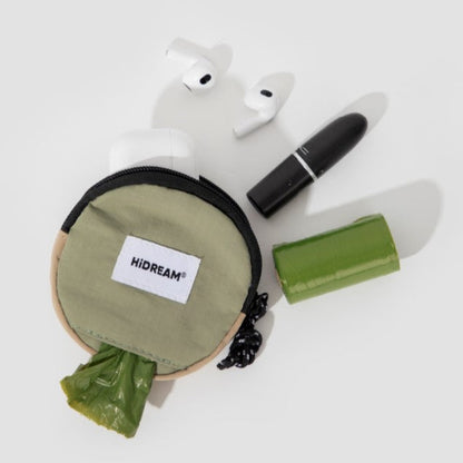 Valley Series Round Waste Bag Holder [Olive Green]