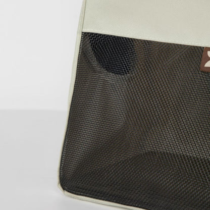 Two-Tone Shoulder Pet Carrier Bag [Almond Toast - Pre-Order]