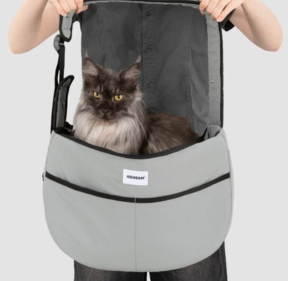 Mountain-Style Pet Tote Crossbody Bag [Volcano Gray - Pre-Order]