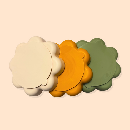 Blossom Heart Slow Feeder Bowl [Beige Cream]