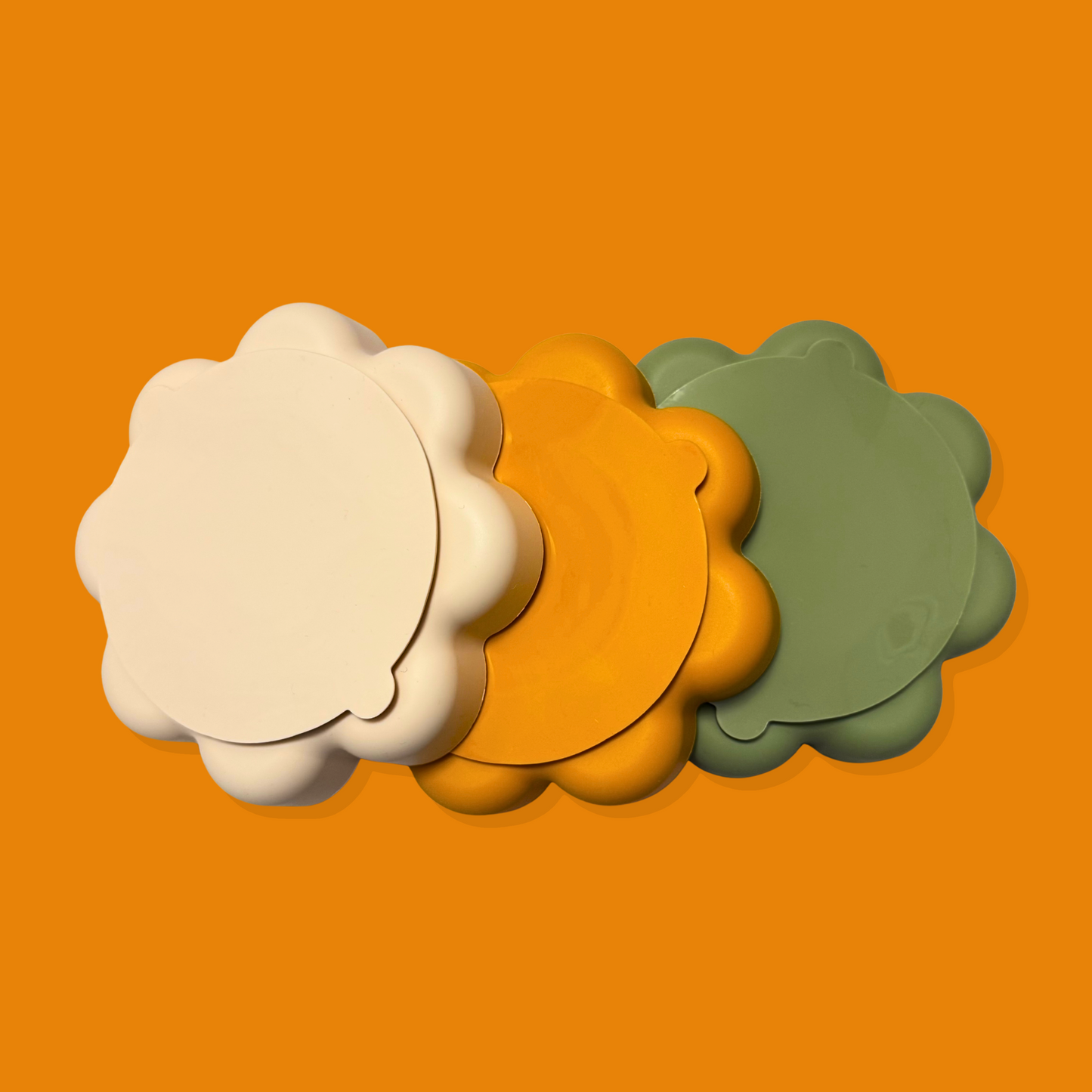 Blossom Heart Slow Feeder Bowl [Sunshine Orange]