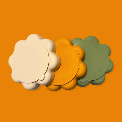 Blossom Heart Slow Feeder Bowl [Sunshine Orange]