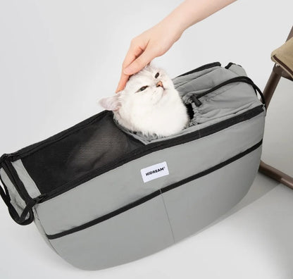 Mountain-Style Pet Tote Crossbody Bag [Volcano Gray - Pre-Order]