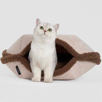 Multi-Functional Tart Cat Bed [Brown]