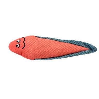Catnip Fish Shaped Toy [Orange Dragon Tongue Fish]