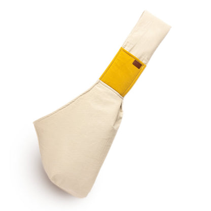 Pet Travel Portable Crossbody Bag [Elegant Pear Yellow All-Season Version]
