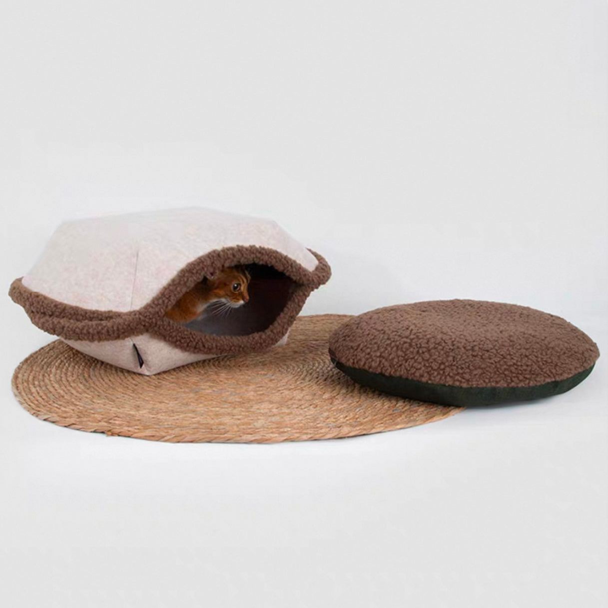 Multi-Functional Tart Cat Bed [Brown]