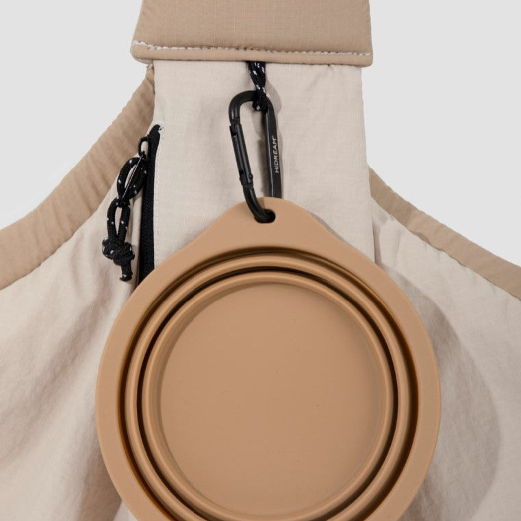 Pet Travel Tote Crossbody Bag [Milk Brown - Pre-Order]