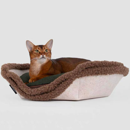 Multi-Functional Tart Cat Bed [Brown]