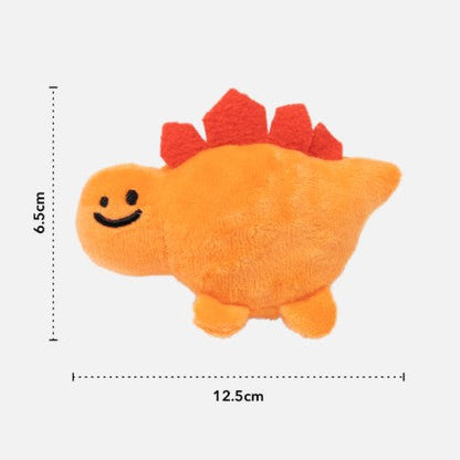 🦖Baby Dinosaur Squeaky Catch Toy [Orange]