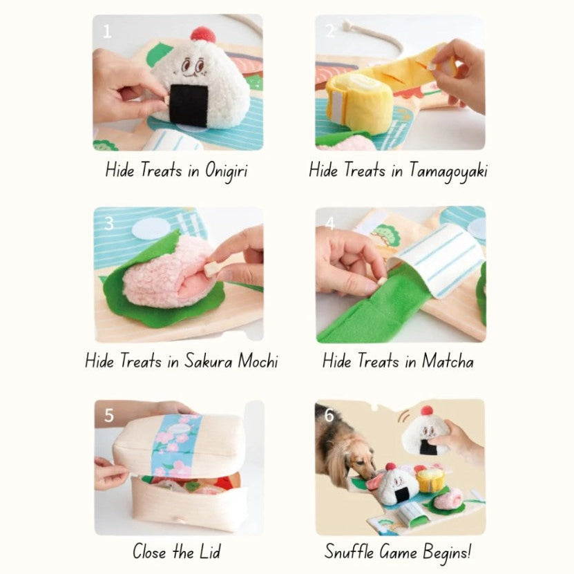 🍱 Bento Box Snuffle Box Set