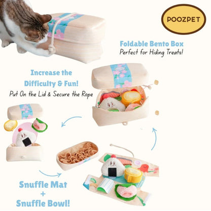 🍱 Bento Box Snuffle Box Set