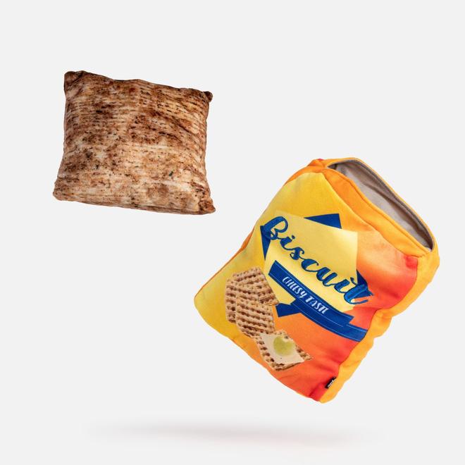🫓Barkalicious 2-in-1 Toy [Cheesy Taste Biscuit]