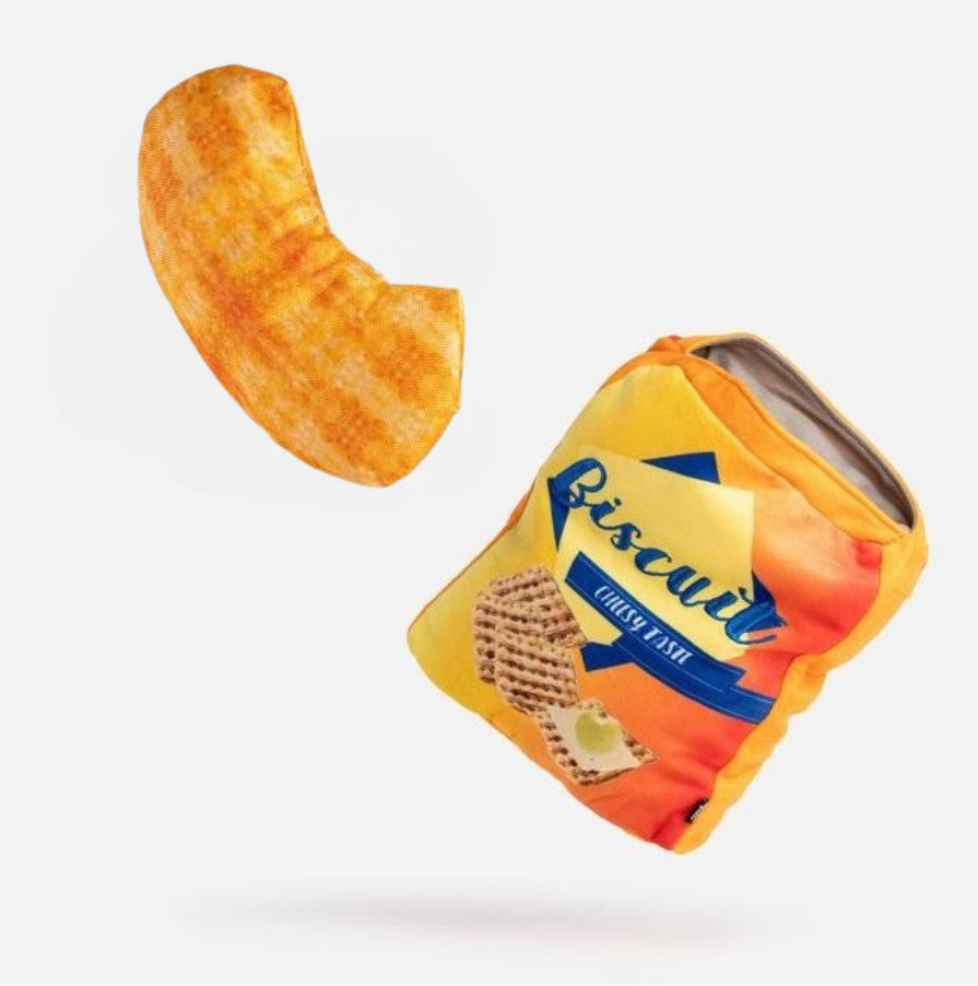 🫓Barkalicious 2-in-1 Toy [Cheesy Taste Biscuit]