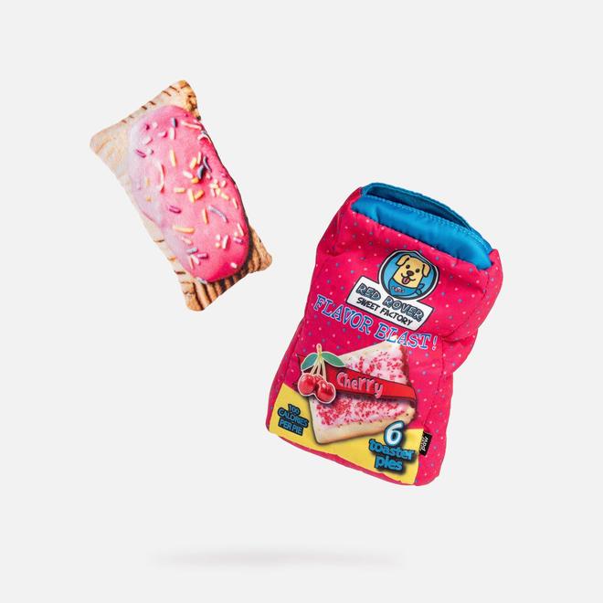 🍓Barkalicious 2-in-1 Toy [Strawberry Toaster Pie]
