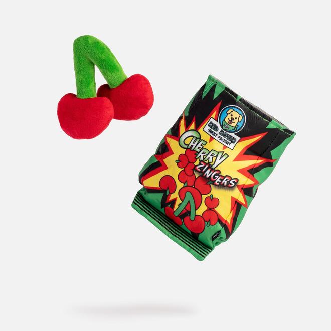 🍒Barkalicious 2-in-1 Toy [Cherry Zingers]