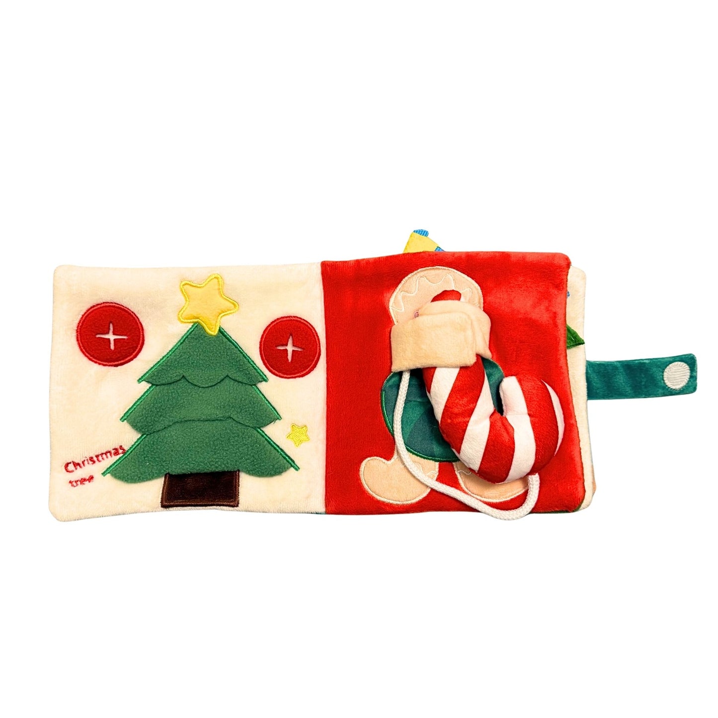 Dog Playbook Nosework Toy with Christmas-themed illustrations on a white background