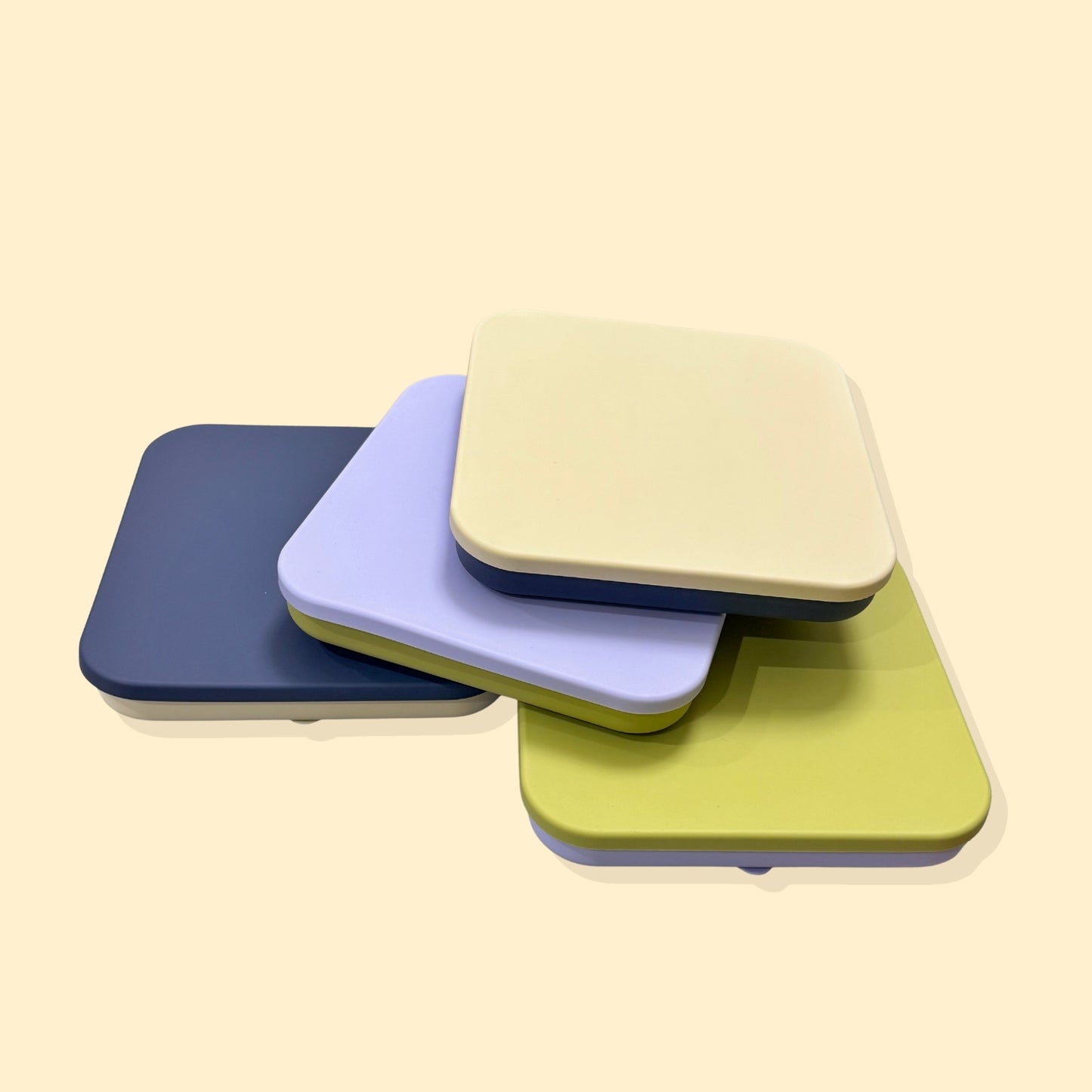 3-in-1 Honeycomb Slow Feeder Bowl [Cream White]