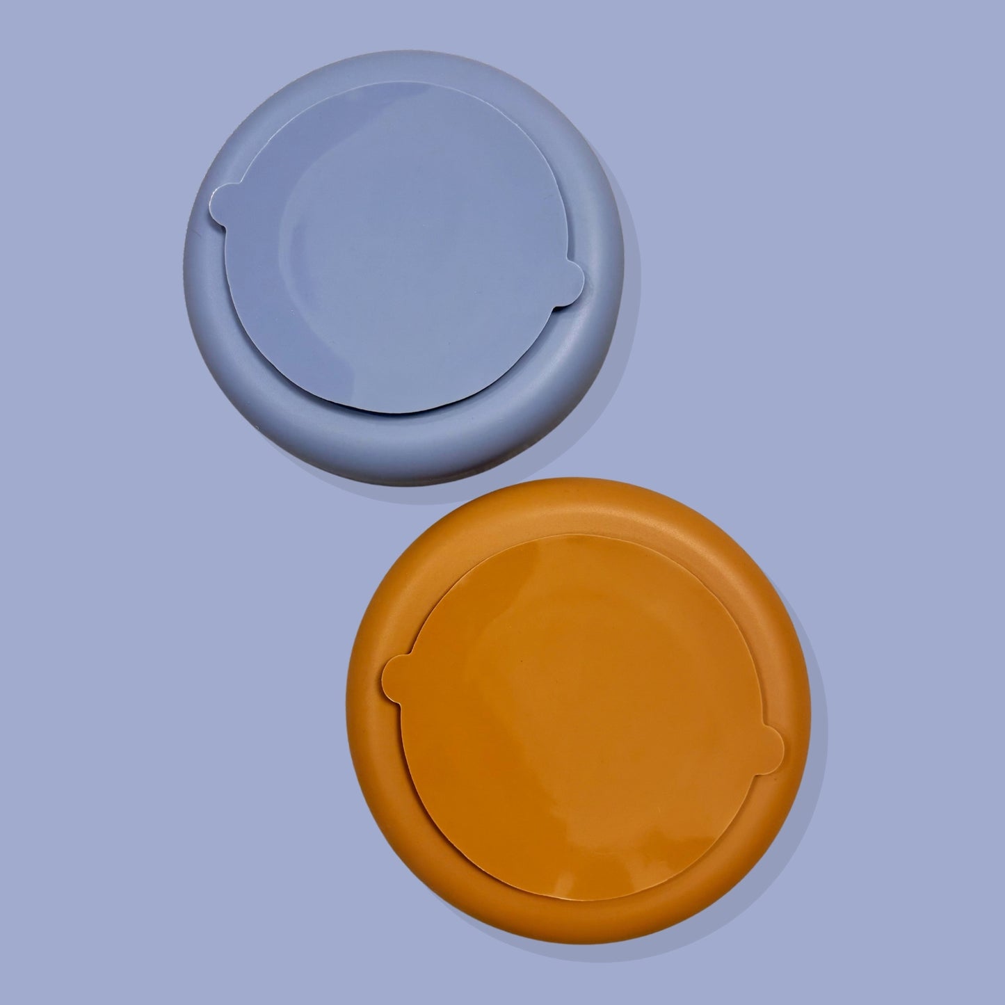 Mushroom Cottage Slow Feeder Bowl [Dusty Blue]