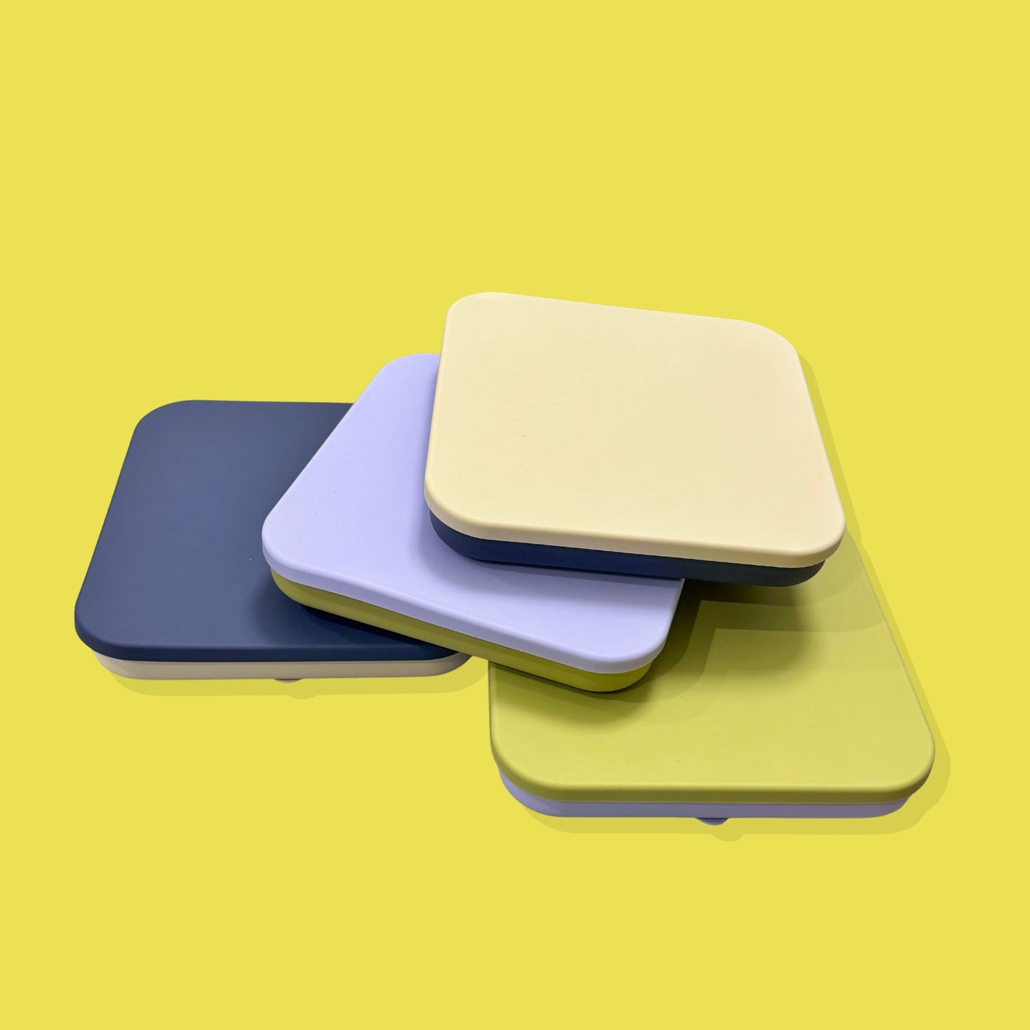 3-in-1 Honeycomb Slow Feeder Bowl [Pear Green]