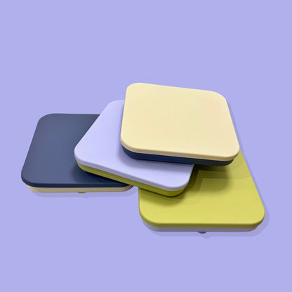 3-in-1 Honeycomb Slow Feeder Bowl [Macaron Purple]