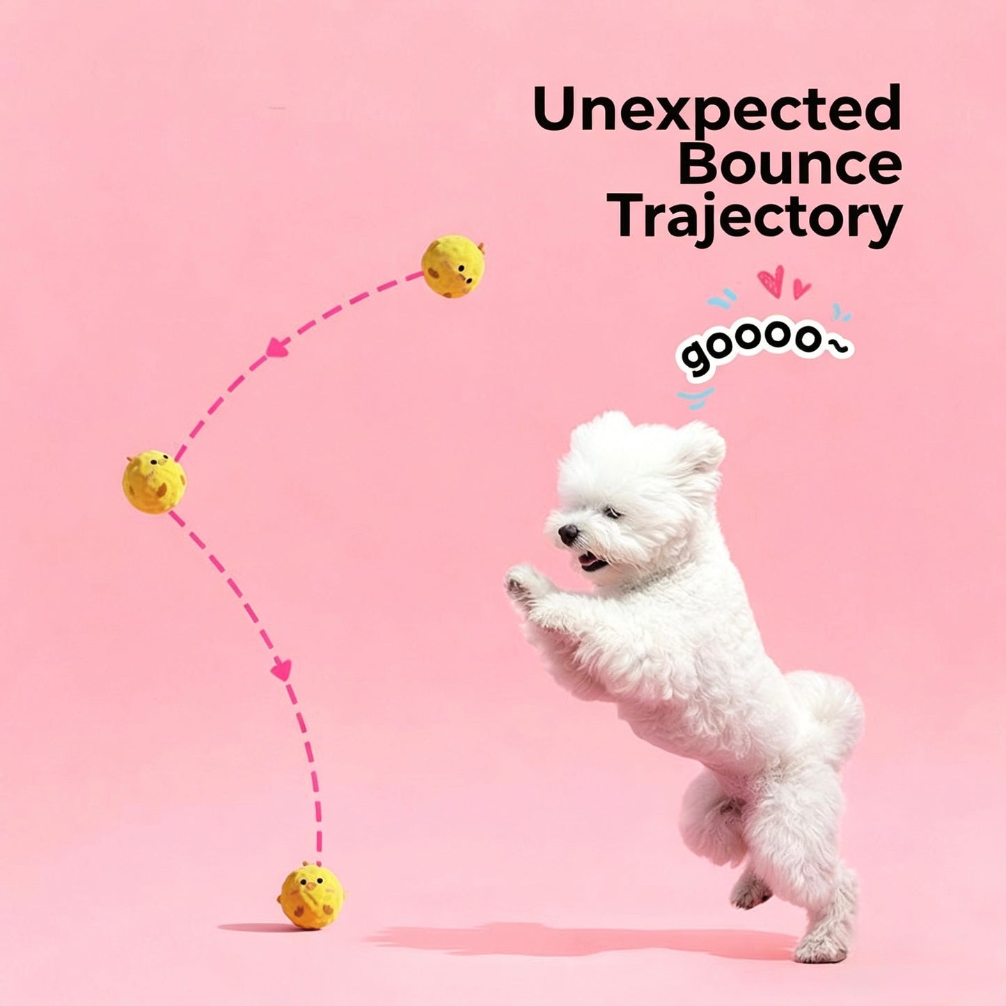 🐥Furry Friends Squeaky Chew Balls Set [3 pcs]