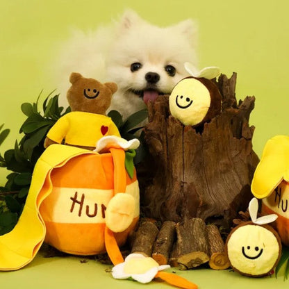 🐝Hunny Honey Jar Nosework Toy Set