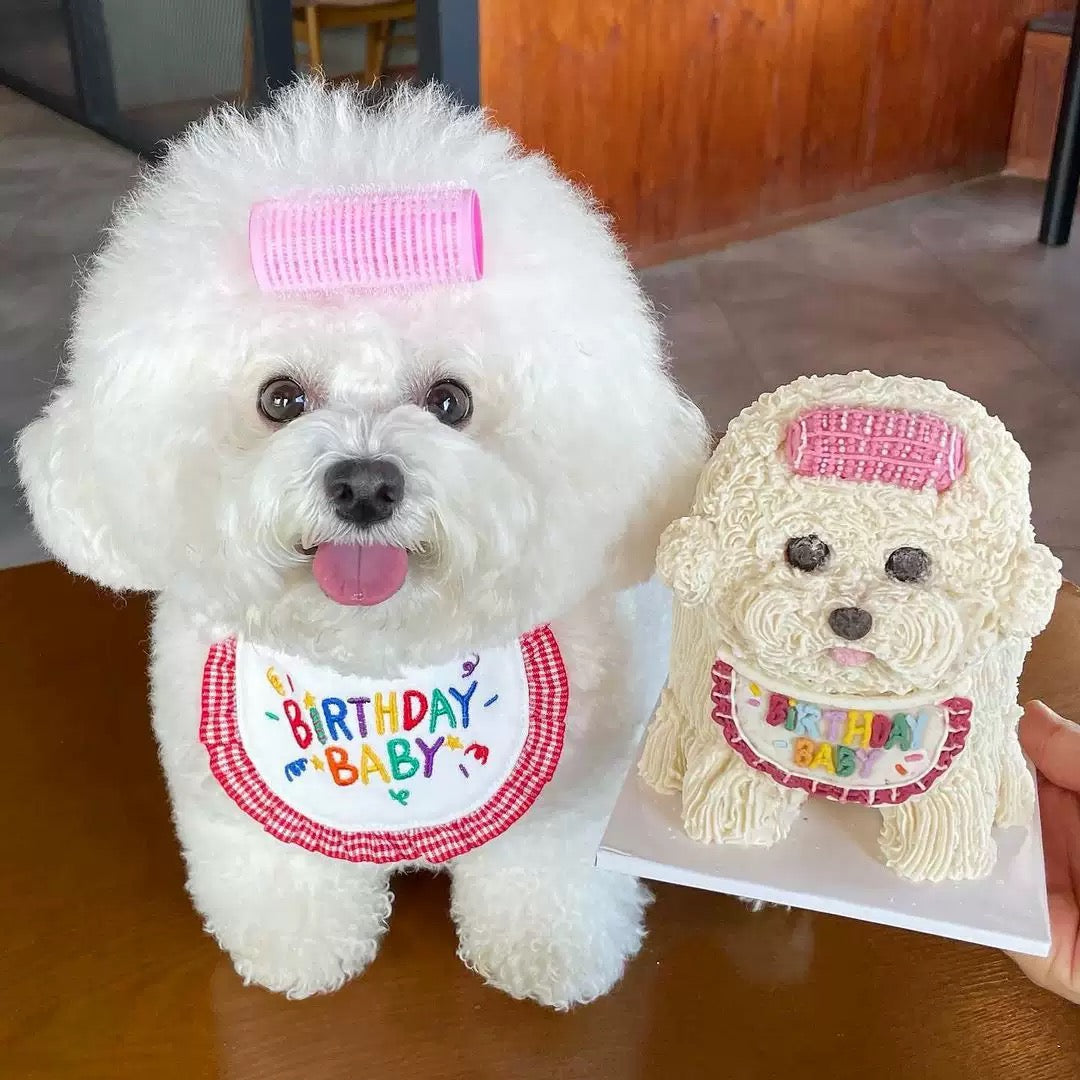 ❤️Birthday Baby Bib for Pets [Red]