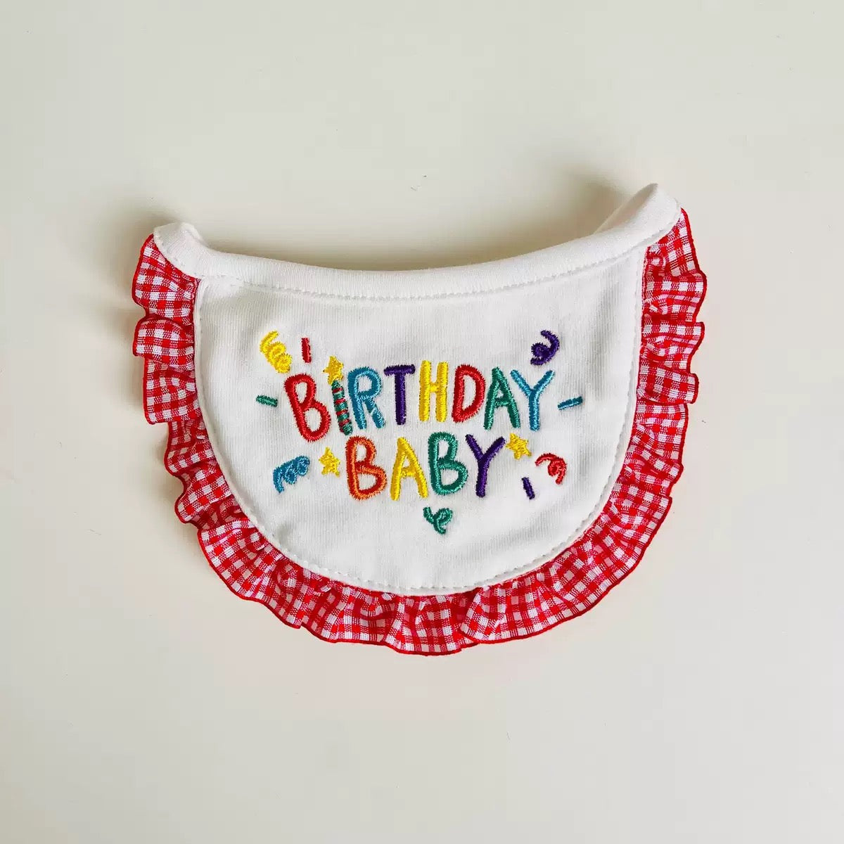 ❤️Birthday Baby Bib for Pets [Red]
