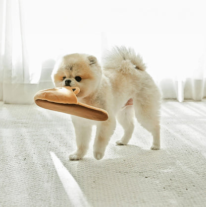 🐶 Shiba Inu Slipper Snuffle Squeaky Toy