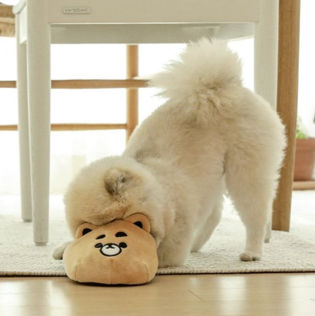 🐶 Shiba Inu Slipper Snuffle Squeaky Toy