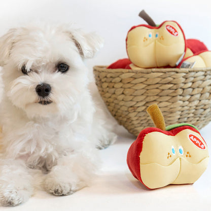 🍎 Red Apple Sniffing Toy