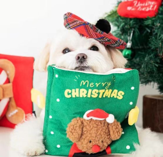 🎄 Christmas Playbook Nosework Toy