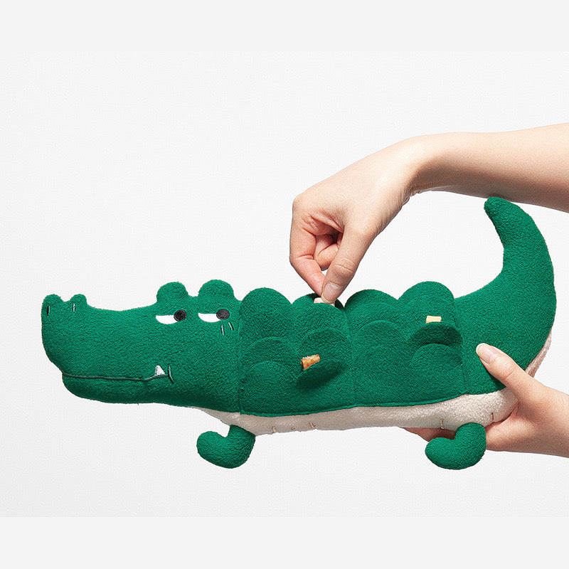 🐊 Lazy Crocodile Nosework Toy