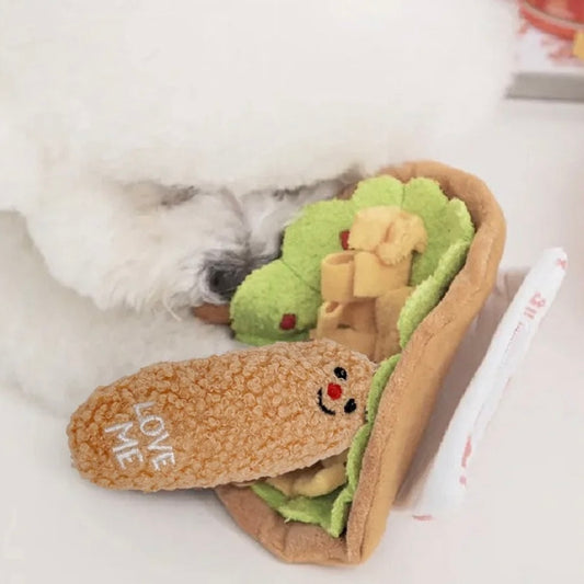 🌮 Taco Cute Hide-and-Seek Sniffing Toy