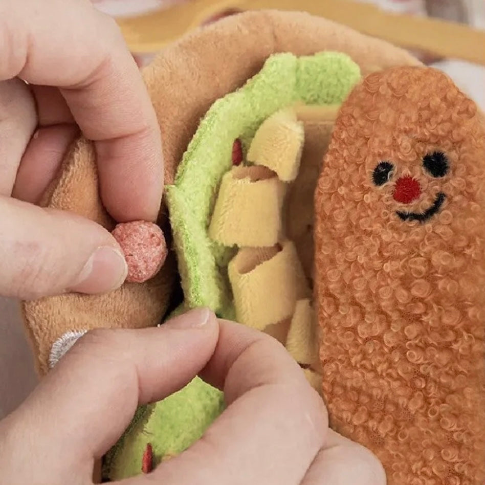 🌮 Taco Cute Hide-and-Seek Sniffing Toy