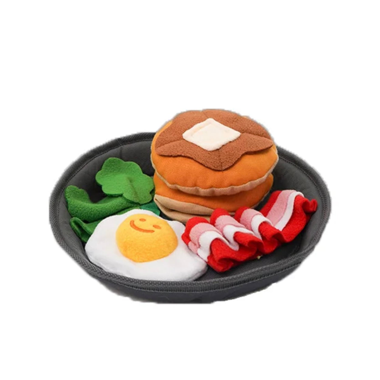🥓 Bacon Breakfast Set Squeaky Toy
