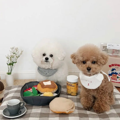 🥓 Bacon Breakfast Set Squeaky Toy