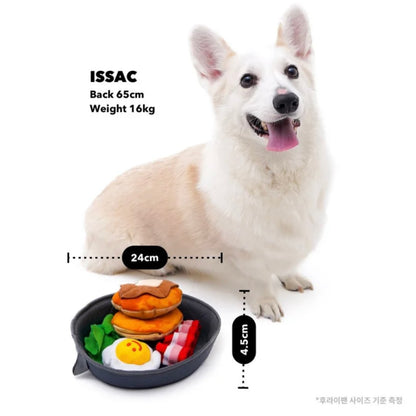 🥓 Bacon Breakfast Set Squeaky Toy