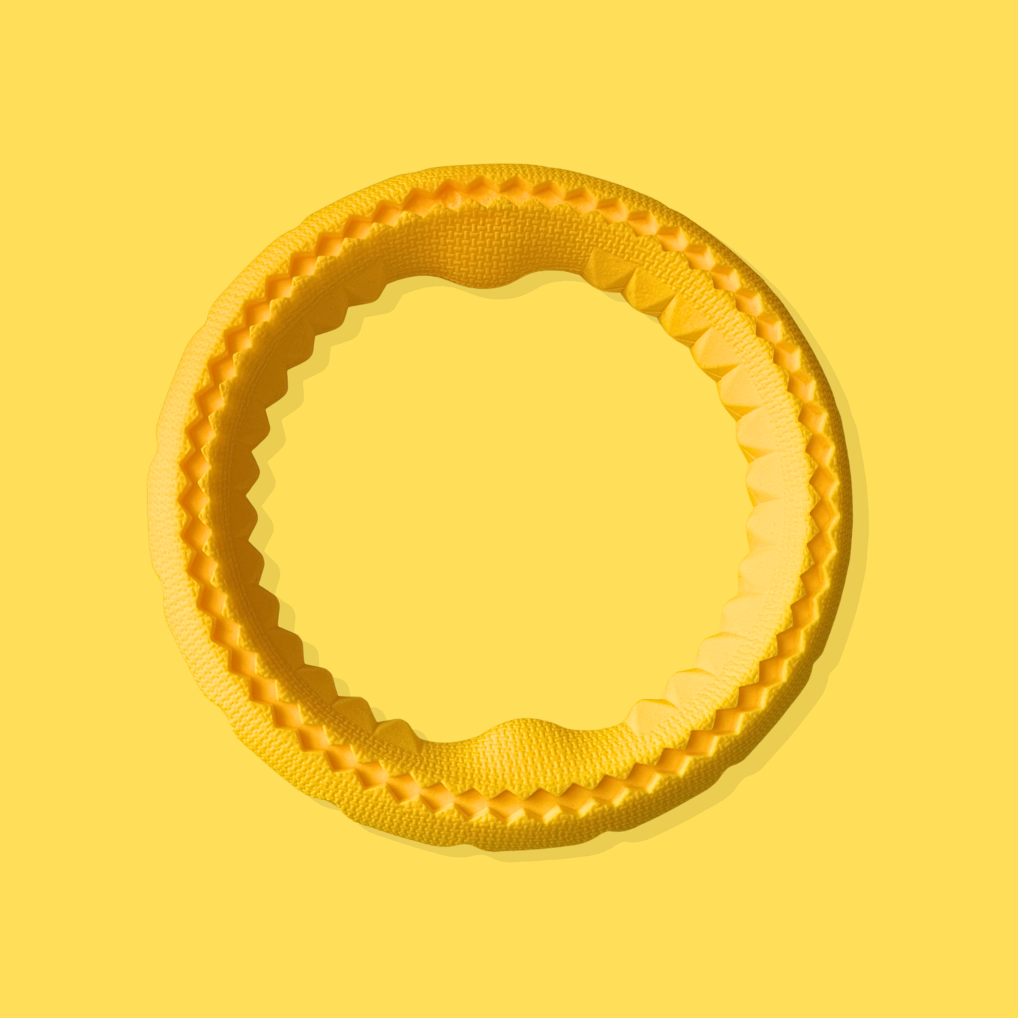 💛 Interactive Tug Ring [Bright Yellow]