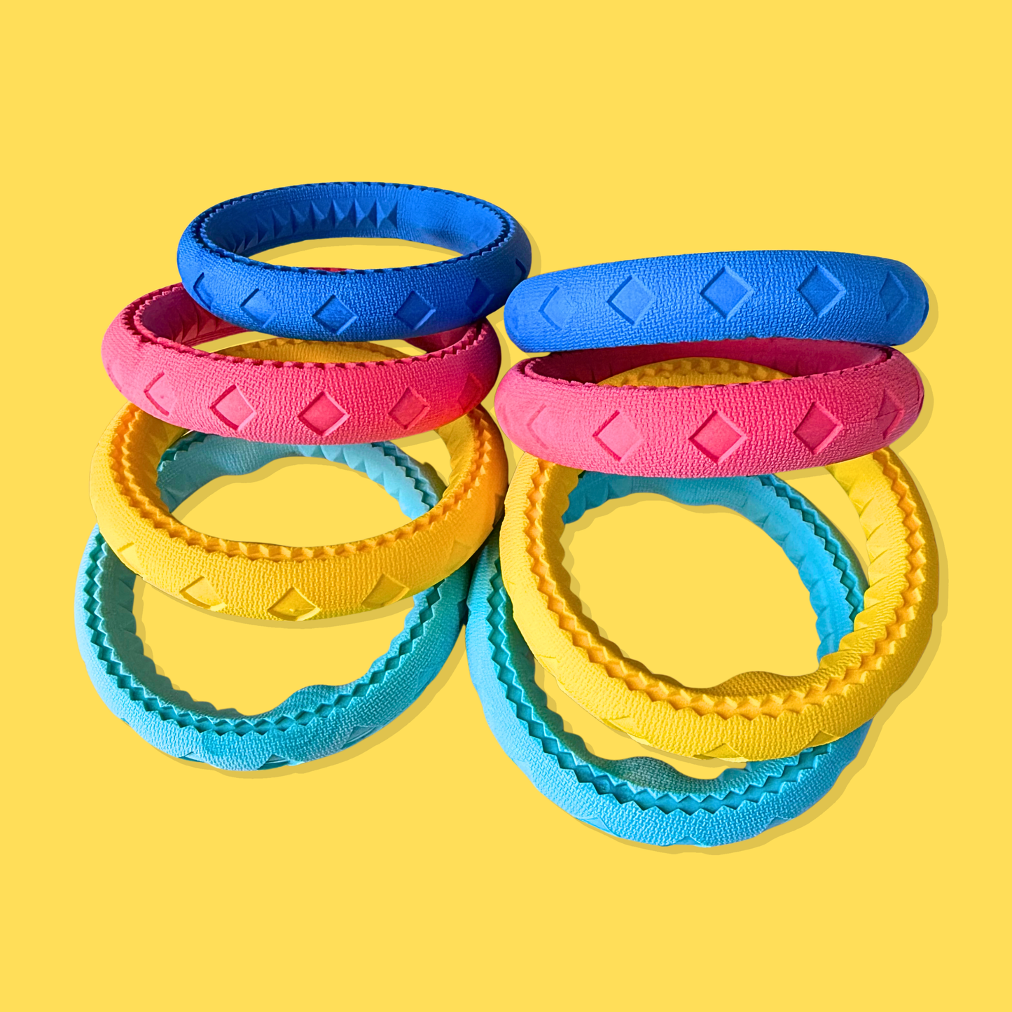 💛 Interactive Tug Ring [Bright Yellow]