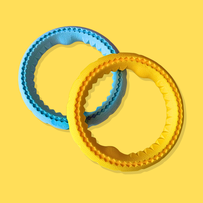 💛 Interactive Tug Ring [Bright Yellow]