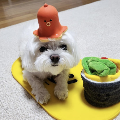 🍱 Korean Sushi Roll Nosework Toy Set