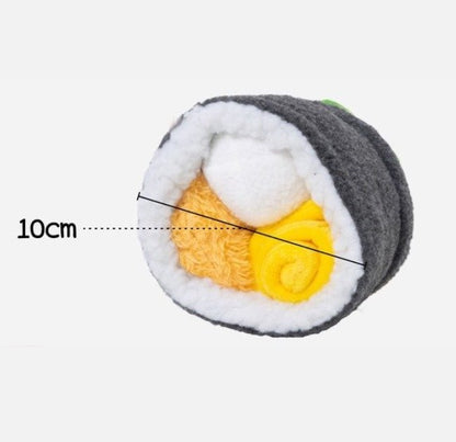 🍱 Korean Sushi Roll Nosework Toy Set