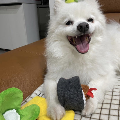 🍱 Korean Sushi Roll Nosework Toy Set