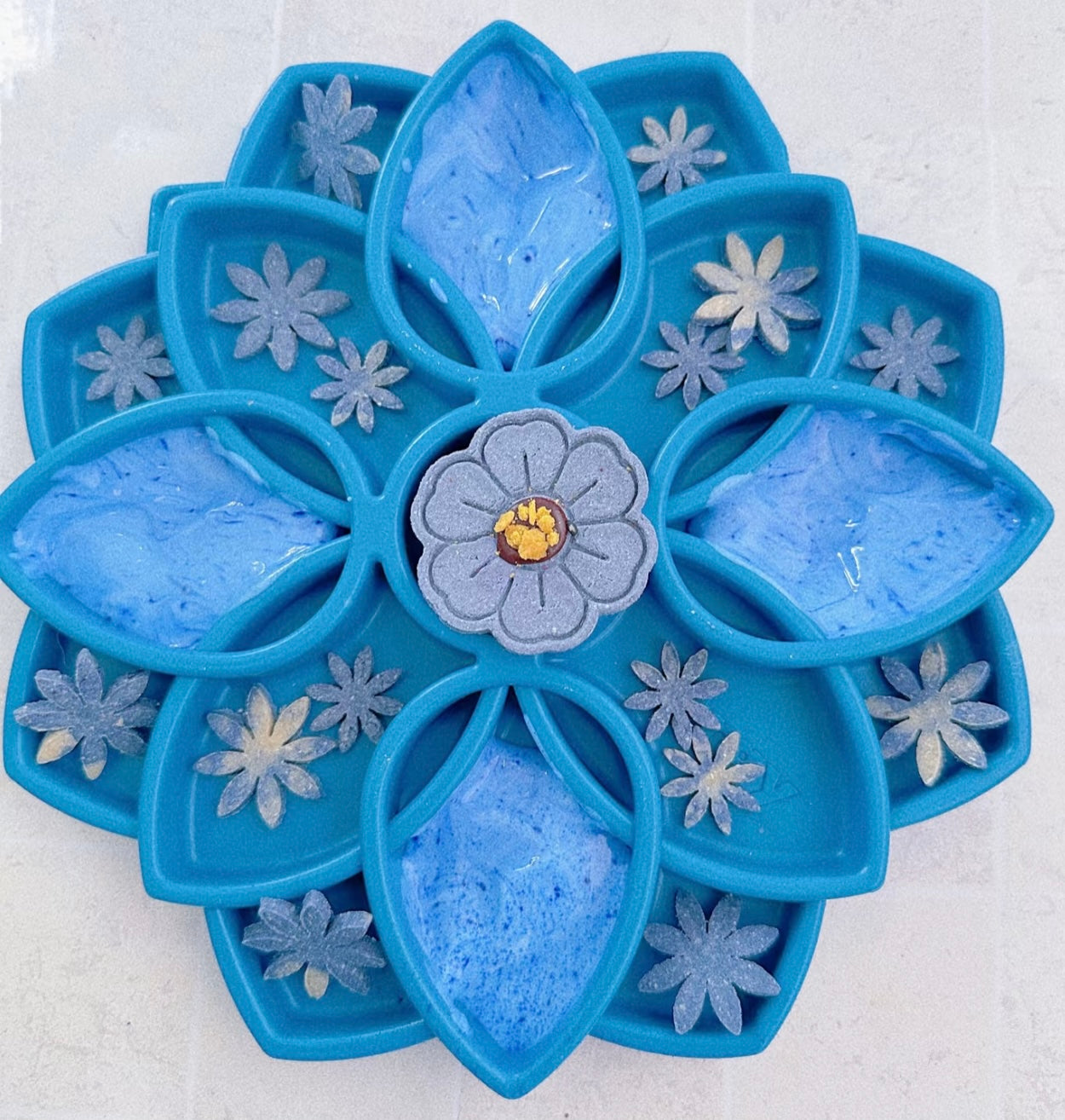 Mandala Design eTray [Blue]