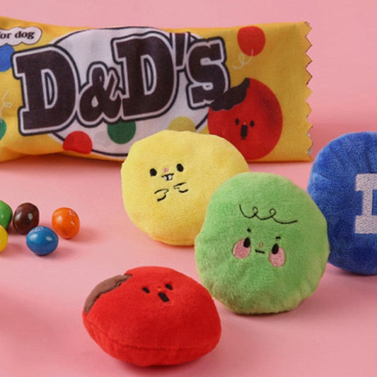 🌈 Rainbow Candy Nosework Plush Toy