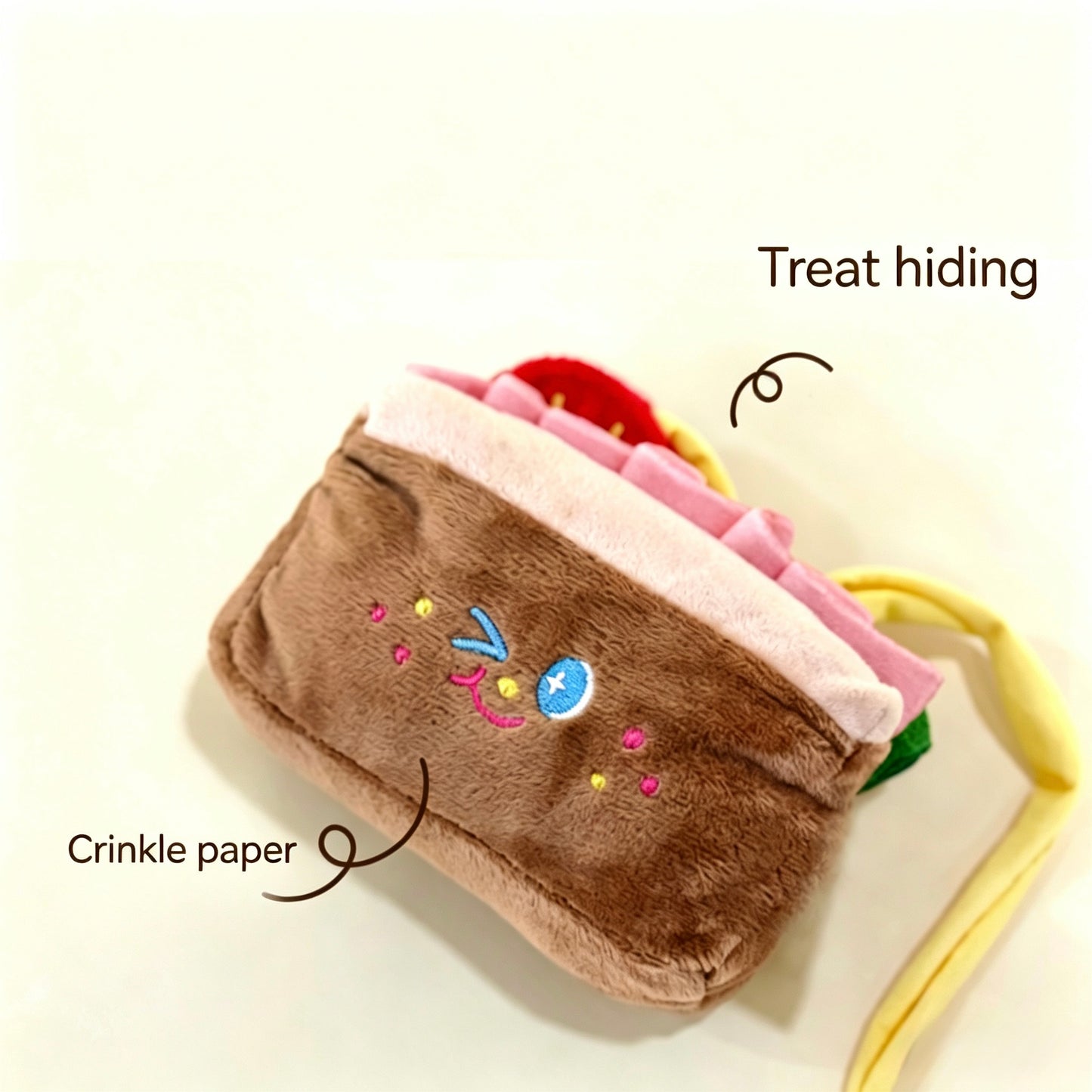 🥪Sandwich Nosework Toy