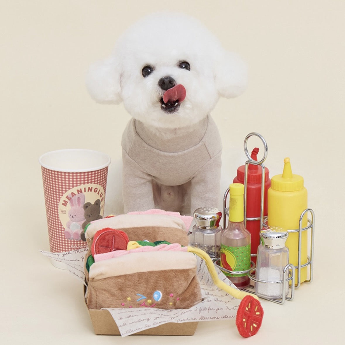 🥪Sandwich Nosework Toy