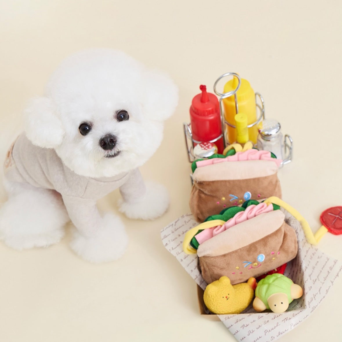 🥪Sandwich Nosework Toy
